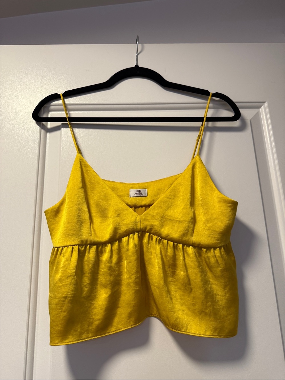 Cute Satin Top Size S